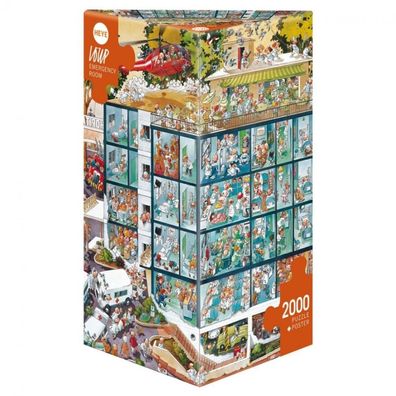 Puzzle - Emergency Room, Loup - Triangular 2000 Teile