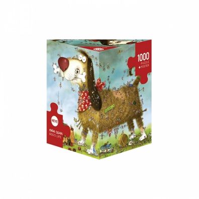 Puzzle - Dog's Life, Degano - Triangular 1000 Teile