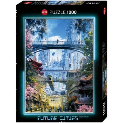 Puzzle - Future Cities Markets District - Standard 1000 Teile