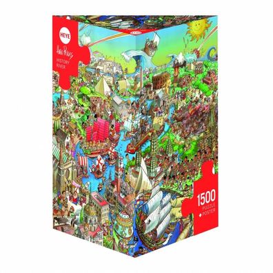 Puzzle - History River, Prades - Triangular 1500 Teile