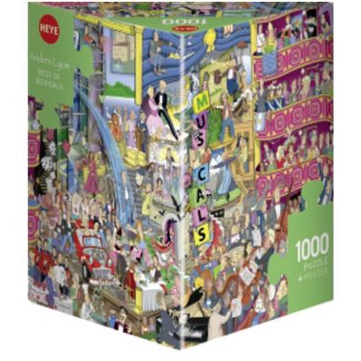 Puzzle - Lyon Best of Musicals - Triangular 1000 Teile