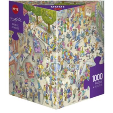 Puzzle - Mobile Zombies - Triangular 1000 Teile