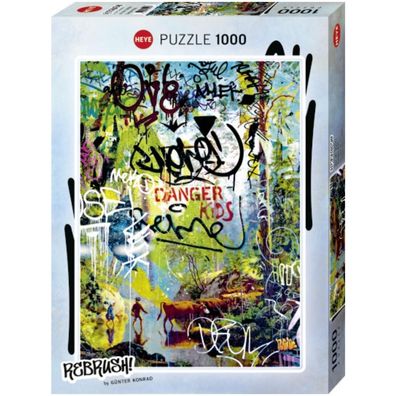 Puzzle - Rebrush! Danger Kids - Standard 1000 Teile