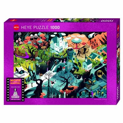 Puzzle - Tim Burton Films - Standard 1000 Teile