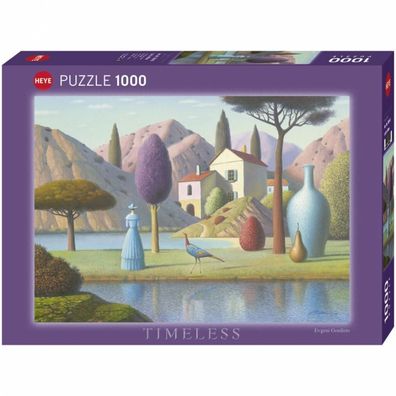 Puzzle - Timeless Lady In Blue - Standard 1000 Teile