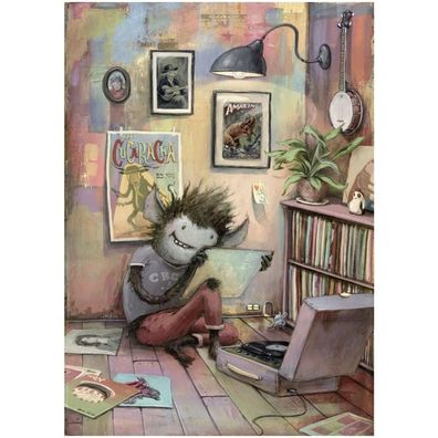 Puzzle - Zozoville Vinyl Monster - Standard 1000 Teile