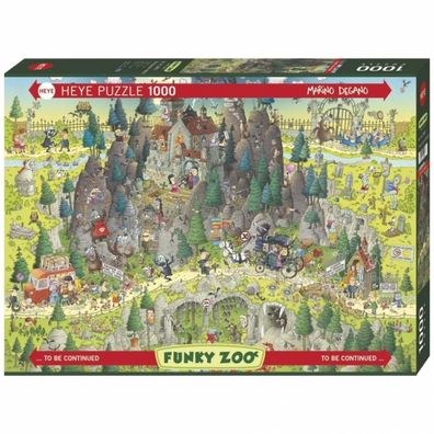 Puzzle - Transylvanian Habitat, Funky Zoo - Standard 1000 Teile