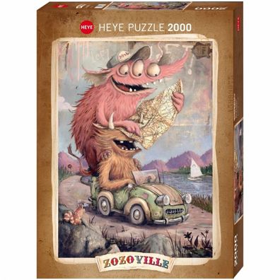 Puzzle - Zozoville Road Trippin - Standard 2000 Teile