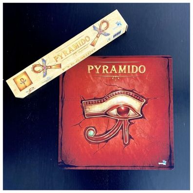 Pyramido Spielmatte - Das Auge von Ra - Farbe rot