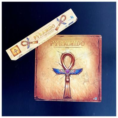 Pyramido Spielmatte - Ankh - Farbe gelb-braun