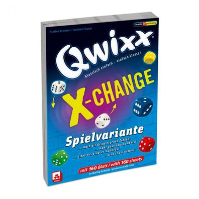 Qwixx - X-Change - Zusatzblöcke