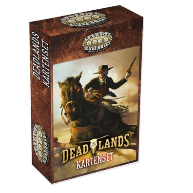Savage Worlds - Deadlands - The Weird West - Kartenset - deutsch