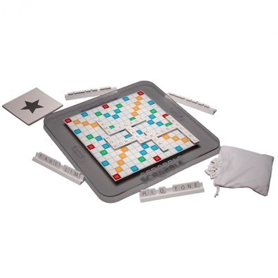 Scrabble - Luxus Glas-Edition - ca. 40,5 x 40,5 cm - deutsch