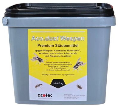 Aco. dust Wespen