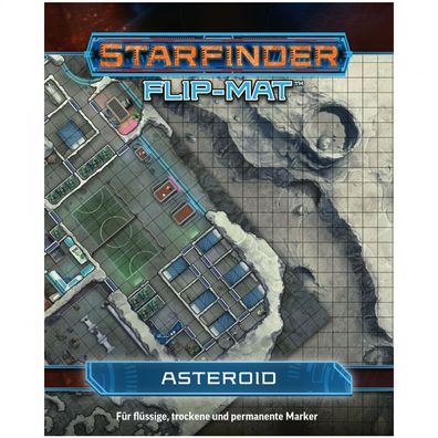 Starfinder - Flip-Mat - Asteroid - deutsch