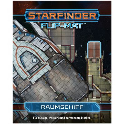 Starfinder - Flip-Mat - Raumschiff - deutsch