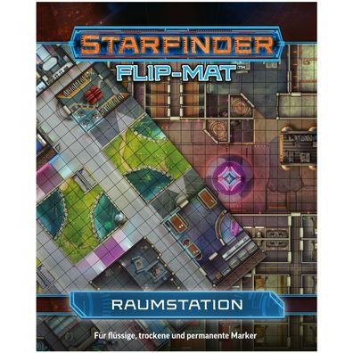 Starfinder - Flip-Mat - Raumstation - deutsch