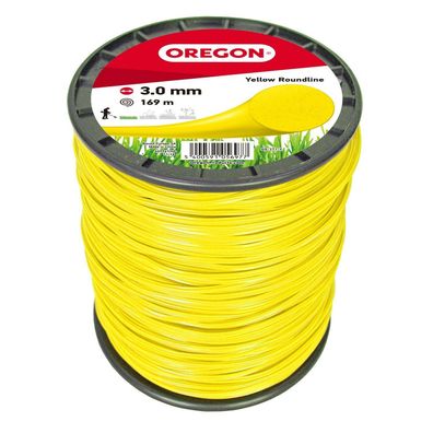 OREGON Mähfaden, Trimmerfaden Gelb Roundline - 3,0 mm - 169 m (69-371-Y)