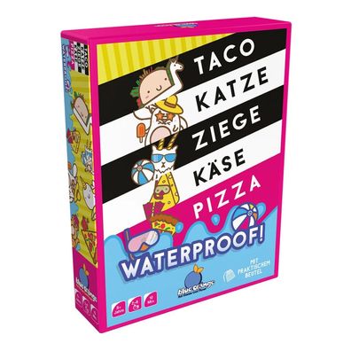 Taco Katze Ziege Käse Pizza - Waterproof - deutsch