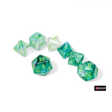 Würfel - Borealis Kelp/light green Luminary™ (7-Würfelset)
