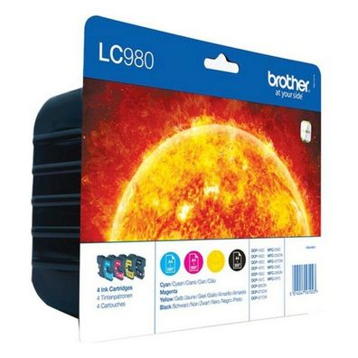 Brother LC-980 Value Pack BK/C/M/Y