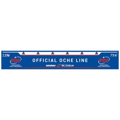 Abwurflinie Winmau - Oche Linie PDC - blau 8767