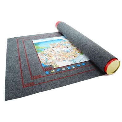 Puzzlematte + Rolle für Puzzle mit 500-2000 Teile
