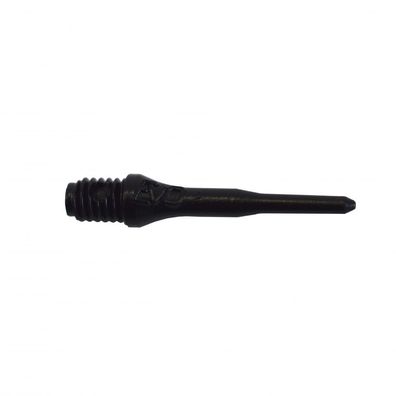 Soft-Dartspitzen - Evolution Original 500 Stück - schwarz - 2BA Gewinde