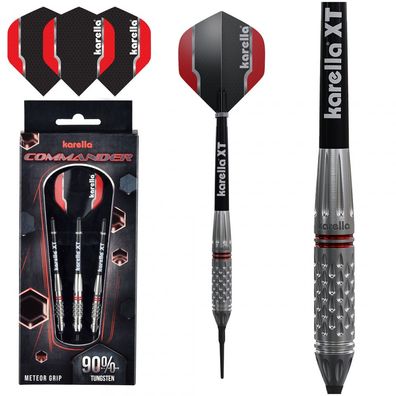 Softdart Karella Commander - silber - 90% Tungsten - 19g