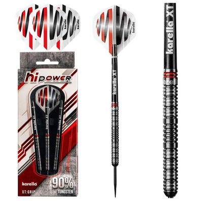 Steeldart - Karella - HiPower - 22g - schwarz - 90% Tungsten