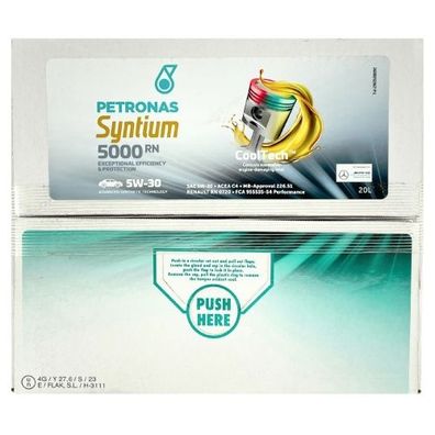 Petronas Syntium 5000 RN 5W-30 20 Liter