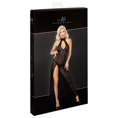 Noir Kleid lang S