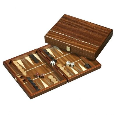Backgammon - Kassette - Aristomenis - Holz - klein