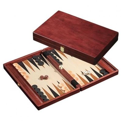 Backgammon - Kassette - Leandros - Holz - standard