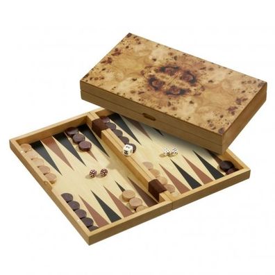 Backgammon - Kassette - Thalis - Holz - standard