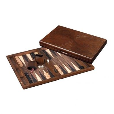 Backgammon - Kassette - Rinia - Holz - groß