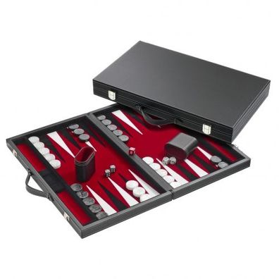 Backgammon - Koffer - Enias - Kunstleder - standard