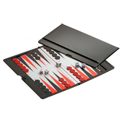 Backgammon - Reisespiel - Lukas - Kunststoff - magnetisch