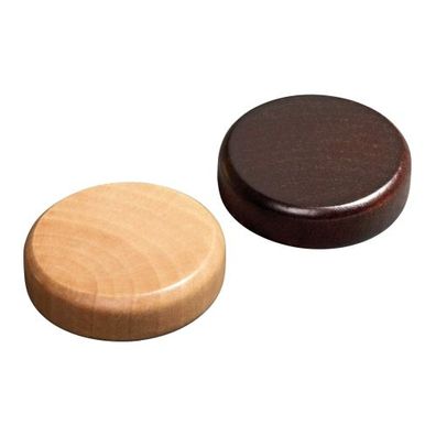 BG-Spielsteine - klein - Erle - 25 x 8 mm - braun und natur