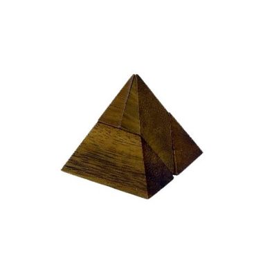 Lupus - 4 Puzzleteile - Denkspiel - Knobelspiel - Geduldspiel