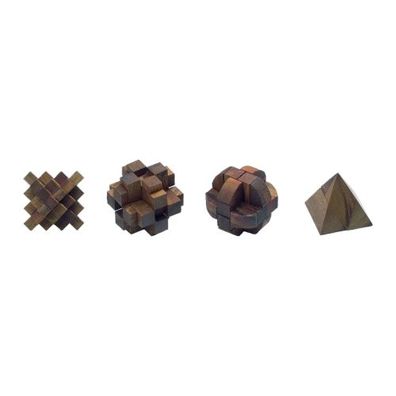 Puzzle Geschenkset II - Denkspiel - Knobelspiel - Geduldspiel