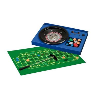 Roulette Set Deluxe - mit Bakalit-Teller - 30 cm