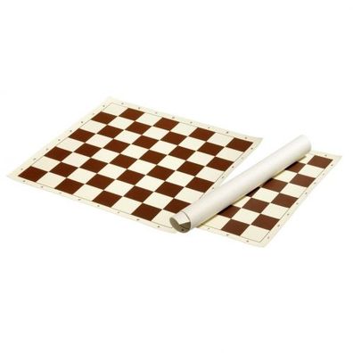 Rollbares Schachbrett - Feldgröße 58 mm - Kunststoff