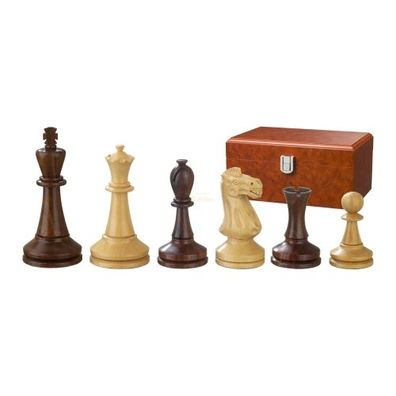 Schachfiguren - Augustus - Holz - Modern Staunton - Königshöhe 100 mm