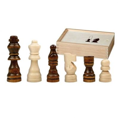 Schachfiguren - Otto I - KH 62 mm - Birke