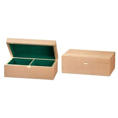 Schachfigurenbox - Buche - 225x142x83 mm
