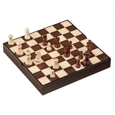 Schachset - Feld 34 mm - magnetisch - mit Figuren KH 64 mm