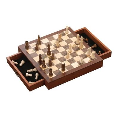 Schachspiel - Schachkassette - standard - Breite ca. 31 cm