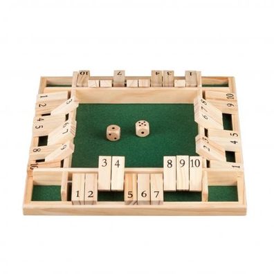 Shut the Box - 10er - für 1-4 Personen