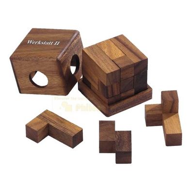Werkstattwürfel II - Denkspiel - Knobelspiel - Geduldspiel